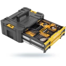 Zestaw 100 bitów wierteł nasadek DEWALT DT70620T
