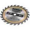 Piła tarczowa 115x24z x 9,5 z widią DeWalt DT2042