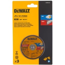 3x Tarcza do metalu 75x1,6mm DCS438 DeWALT DT20592