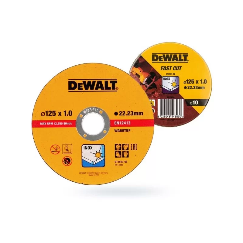 Tarcza do metalu DeWALT DT3507 125x1,0 DYSK-10szt
