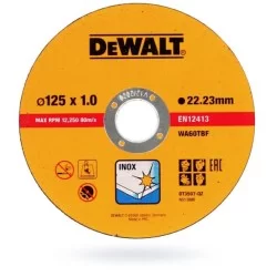 Tarcza do metalu DeWALT DT3507 125x1,0 DYSK-10szt
