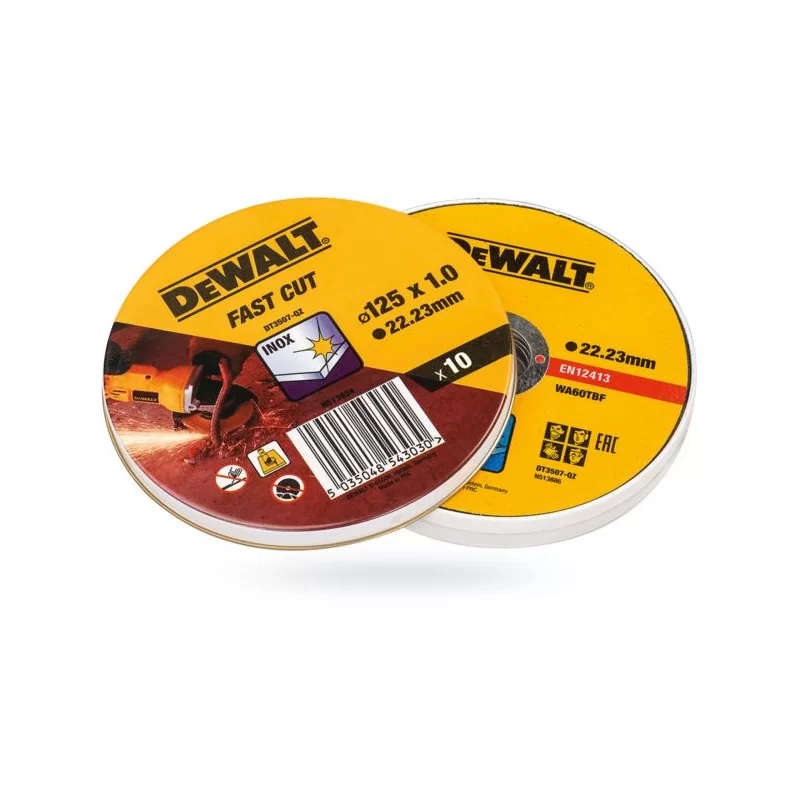 Tarcza do metalu DeWALT DT3507 125x1,0 DYSK-10szt