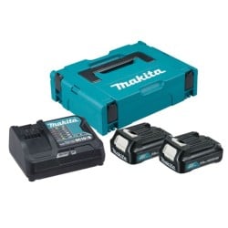 Zestaw zasilający Makita 197658-5 CXT 12V ładowarka akumulatory 2x2,0Ah walizka