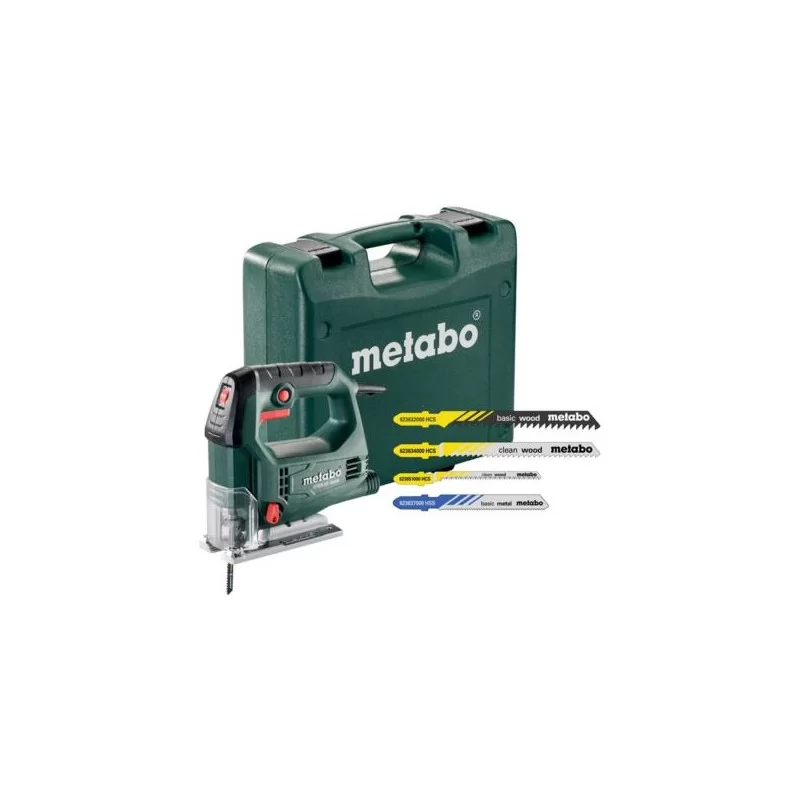 Wyrzynarka Metabo STEB 65 Quick Set / 690920000 450W 65 mm długość skoku 18mm walizka + brzeszczoty