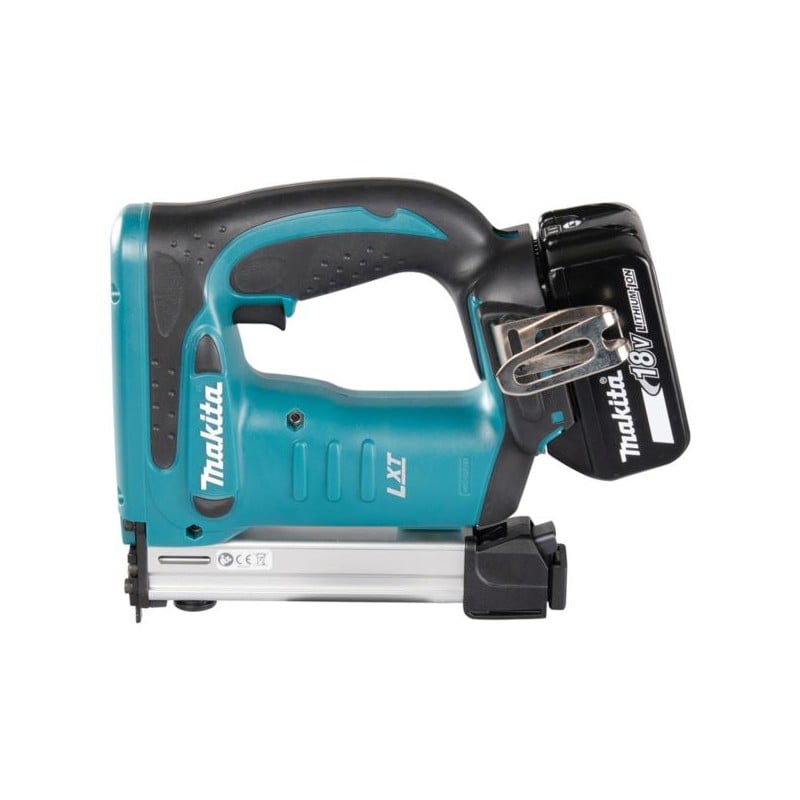 Zszywacz do szybkiego łączenia płyt MDF Makita DST221RFJ LXT 18V 2x3Ah 0,6 x 1,2 Ga 10,5x10 - 22 mm walizka