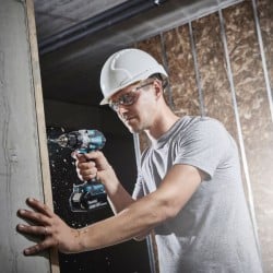 Zestaw COMBO Makita DLX2528TJ wkrętarka DHP489 i zakrętarka DTD173 + 2x Li-Ion LXT 18V 5Ah, ładowarka oraz walizka MakPac 3