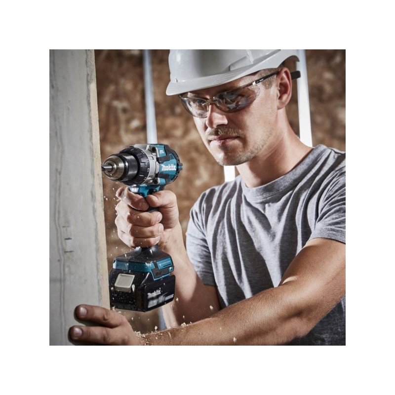 Zestaw COMBO Makita DLX2528TJ wkrętarka DHP489 i zakrętarka DTD173 + 2x Li-Ion LXT 18V 5Ah, ładowarka oraz walizka MakPac 3