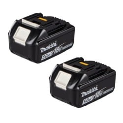 Zestaw COMBO Makita DLX2528TJ wkrętarka DHP489 i zakrętarka DTD173 + 2x Li-Ion LXT 18V 5Ah, ładowarka oraz walizka MakPac 3