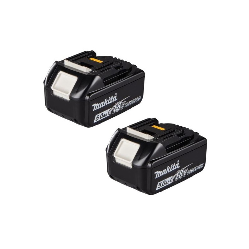 Zestaw COMBO Makita DLX2528TJ wkrętarka DHP489 i zakrętarka DTD173 + 2x Li-Ion LXT 18V 5Ah, ładowarka oraz walizka MakPac 3