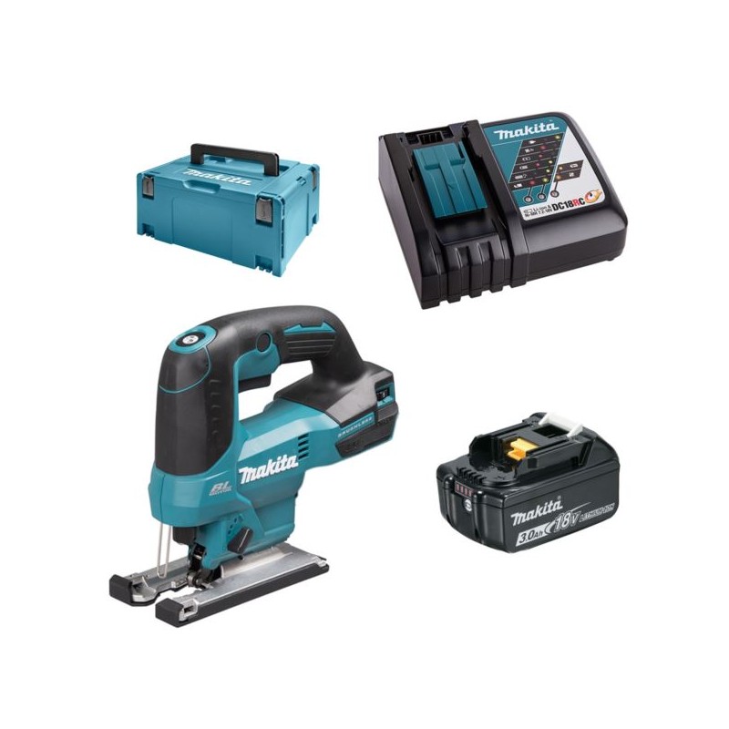 Akumulatorowa wyrzynarka Makita DJV184RF1J, 18V LXT 5 biegów 1x3Ah