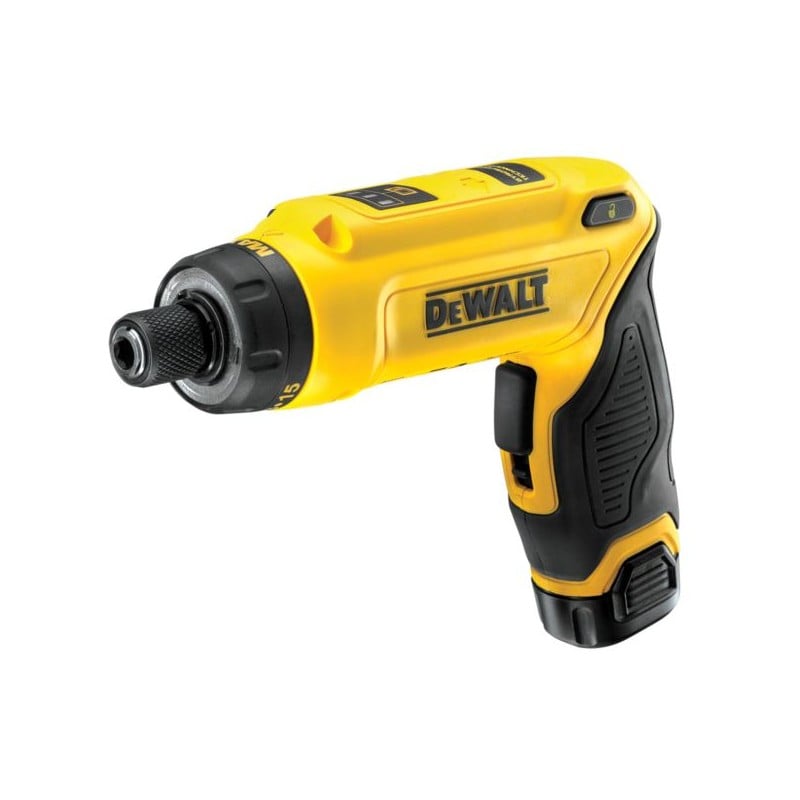 Wkrętak żyroskopowy DeWALT DCF680G2F + latarka DCL023N 7,2V 2x1Ah walizka