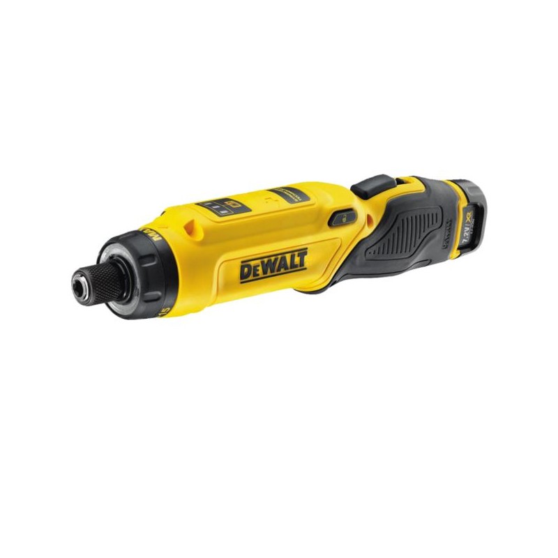 Wkrętak żyroskopowy DeWALT DCF680G2F + latarka DCL023N 7,2V 2x1Ah walizka
