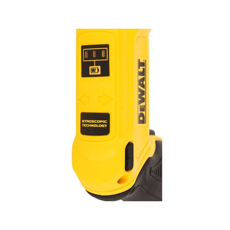 Wkrętak żyroskopowy DeWALT DCF680G2F + latarka DCL023N 7,2V 2x1Ah walizka