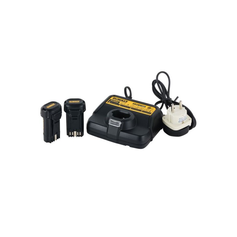 Wkrętak żyroskopowy DeWALT DCF680G2F + latarka DCL023N 7,2V 2x1Ah walizka