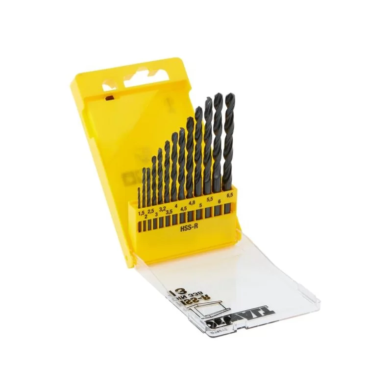 Zestaw 13 wierteł DEWALT DT5912 do metalu HSS-R