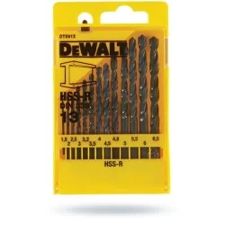 Zestaw 13 wierteł DEWALT DT5912 do metalu HSS-R