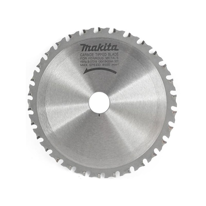 Tarcza do metalu 136x20mm z widią Makita B-07319