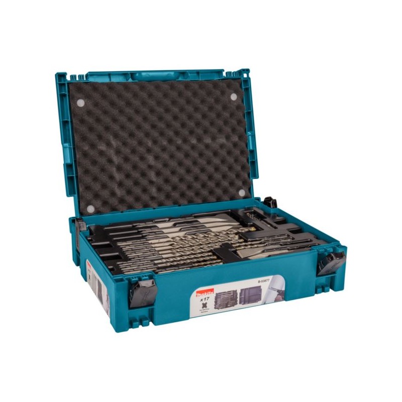 Zestaw 17 wierteł dłut SDS+ MAKPAC Makita B-53877
