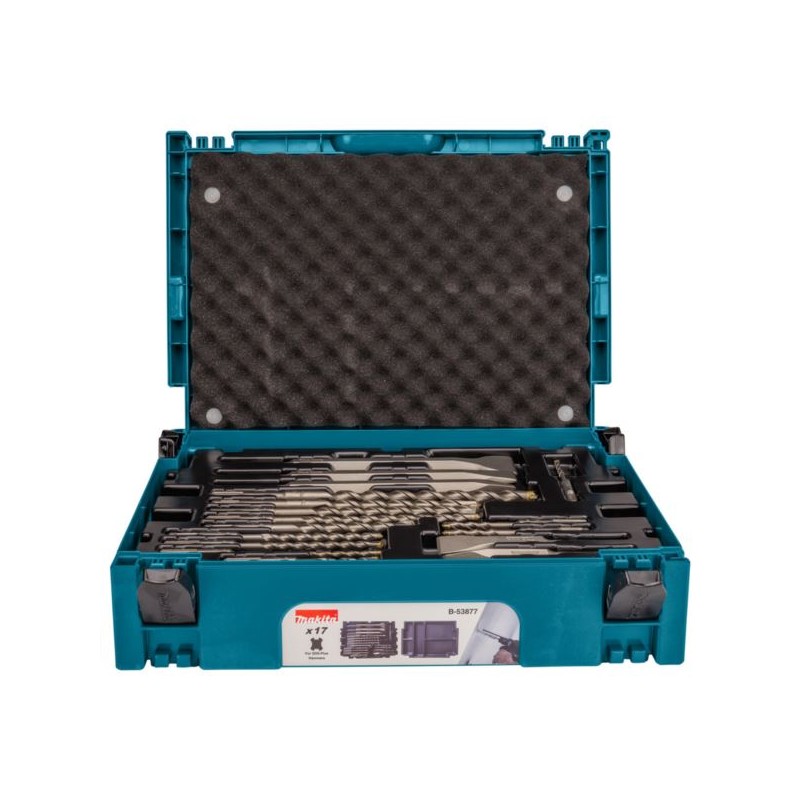 Zestaw 17 wierteł dłut SDS+ MAKPAC Makita B-53877