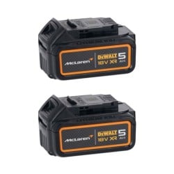 Zestaw COMBO DeWALT DCK200MP2T McLaren F1 wkrętarka DCD85M i zakrętarka DCF85M + 2x5Ah ładowarka i walizka