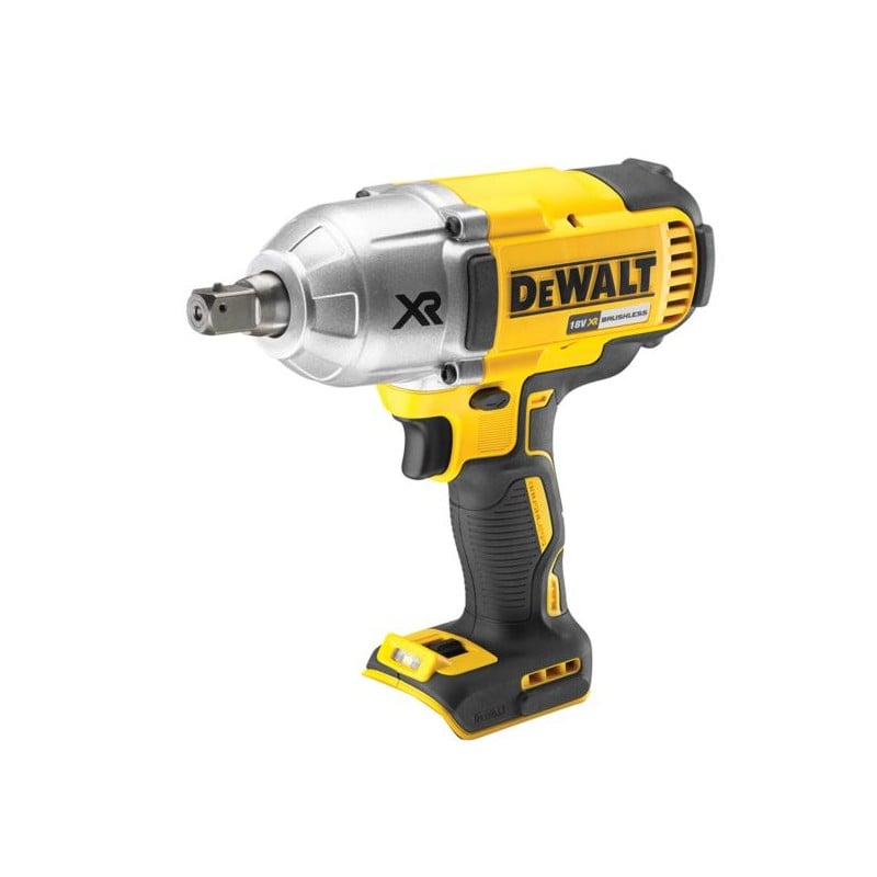 Klucz udarowy DeWALT DCF899P2 XR 18V 2x5Ah BL 950Nm 1/2'' + zestaw 7 nasadek udarowych DeWALT DWMT74737-0 rękawice walizka
