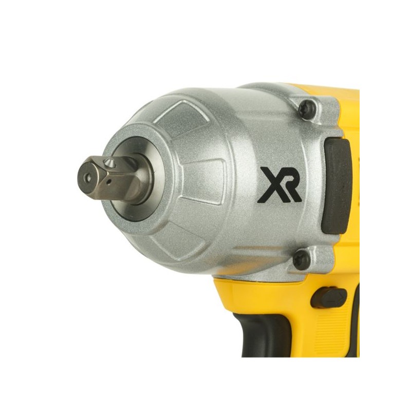 Klucz udarowy DeWALT DCF899P2 XR 18V 2x5Ah BL 950Nm 1/2'' + zestaw 7 nasadek udarowych DeWALT DWMT74737-0 rękawice walizka