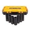 Klucz udarowy DeWALT DCF899P2 XR 18V 2x5Ah BL 950Nm 1/2'' + zestaw 7 nasadek udarowych DeWALT DWMT74737-0 rękawice walizka