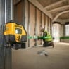 Laser krzyżowy DeWALT DCLE14201GB USB-C zielony samopoziomujący 45m torba