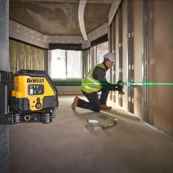 Laser krzyżowy DeWALT DCLE14201GB USB-C zielony samopoziomujący 45m torba