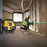 Laser krzyżowy DeWALT DCLE14201GB USB-C zielony samopoziomujący 45m torba