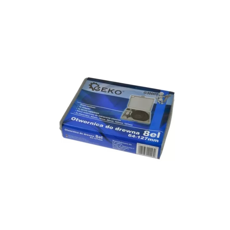 Otwornica GEKO G30003 do drewna 8el 64-127mm