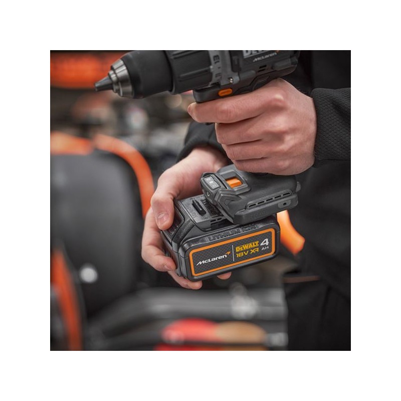 Wkrętarka udarowa DeWALT DCD85MM1T McLaren F1 XR 18V 1x4Ah BL 90Nm walizka