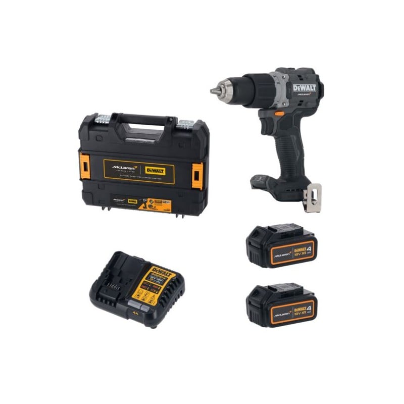 Wkrętarka udarowa DeWALT DCD85MM2T McLaren F1 XR 18V 2x4Ah BL 90Nm walizka