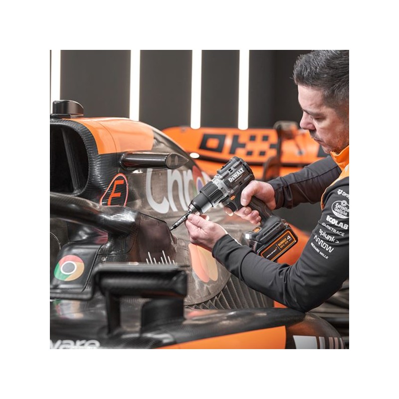 Wkrętarka udarowa DeWALT DCD85MM2T McLaren F1 XR 18V 2x4Ah BL 90Nm walizka