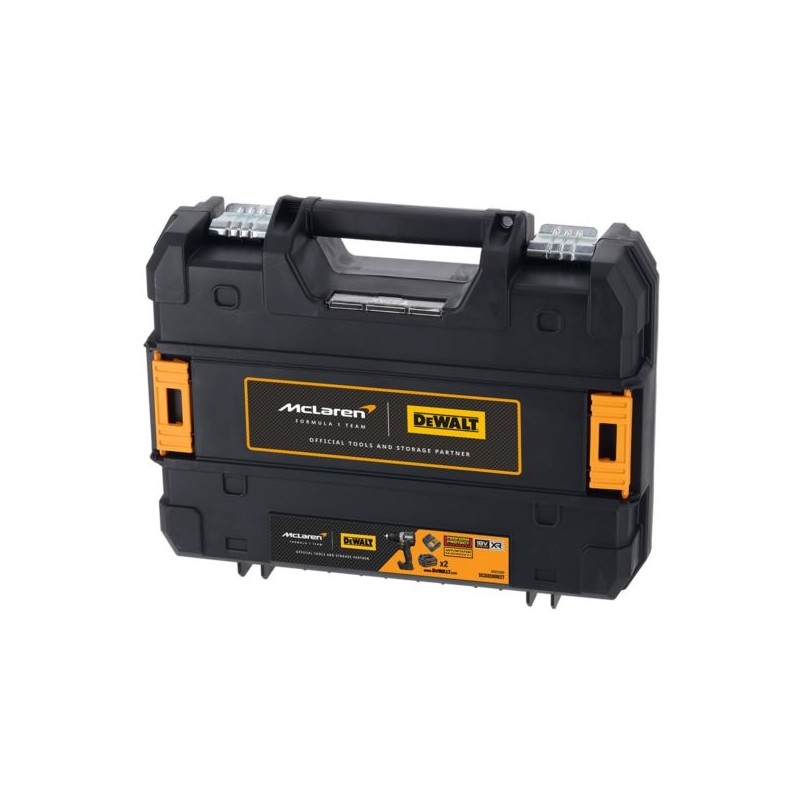 Wkrętarka udarowa DeWALT DCD85MM2T McLaren F1 XR 18V 2x4Ah BL 90Nm walizka