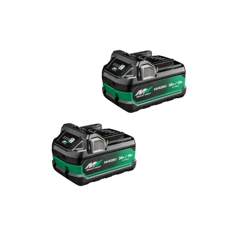 Zestaw zasilający HiKOKI UC18YSL3 WEZ 2xLi-Ion MultiVolt 18/36V 5/2,5Ah i ładowarka