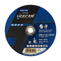 Tarcza do metalu 230x1,9 mm INOX Norton VULCAN 50szt + USB-C 66252850805
