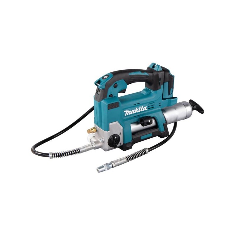 Smarownica akumulatorowa 18V body karton Makita DGP180Z + ładowarka + akumulator 1x5Ah BL1850B