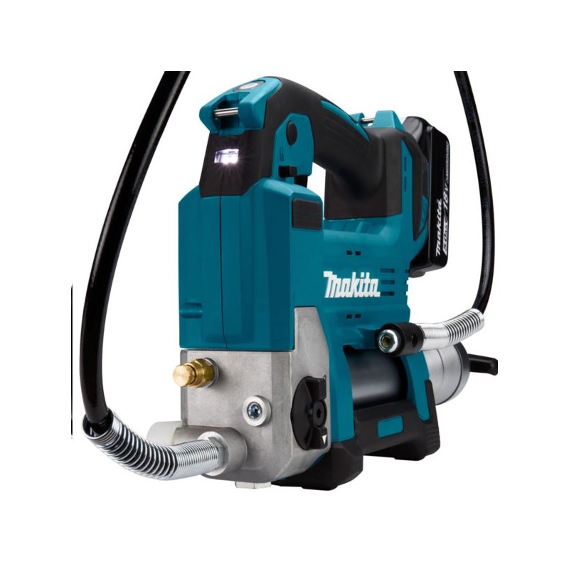 Smarownica akumulatorowa 18V body karton Makita DGP180Z + ładowarka + akumulator 1x5Ah BL1850B