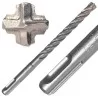 Wiertło bet. 12x455 SDS+ 4-ostrz 4-spiral. Hikoki