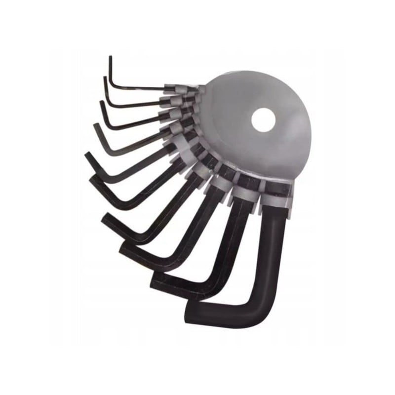 Klucze imbusowe hex 1,5-10mm kpl. 10 szt.