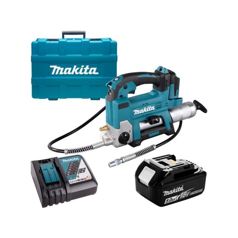 Smarownica akumulatorowa Makita DGP180RT LXT 18V 1x5Ah 690bar walizka