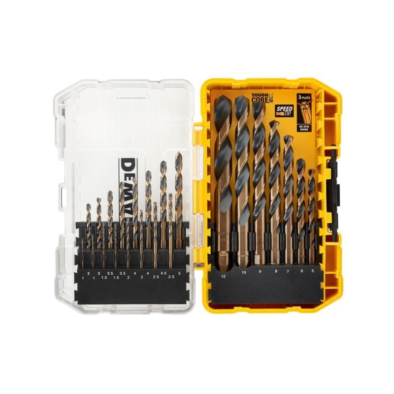 Zestaw wierteł metalu HSS-G 23 szt. DeWALT DT70729