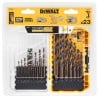 Zestaw wierteł metalu HSS-G 23 szt. DeWALT DT70729