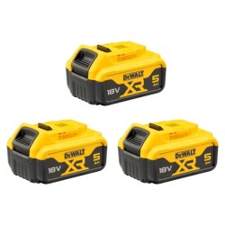 Zestaw COMBO DeWALT DCK690P3T: DCD796, DCF887, DCS565, DCH273, DCS334, DCL040 + 3x5Ah, ładowarka i 2xTSTAK VI