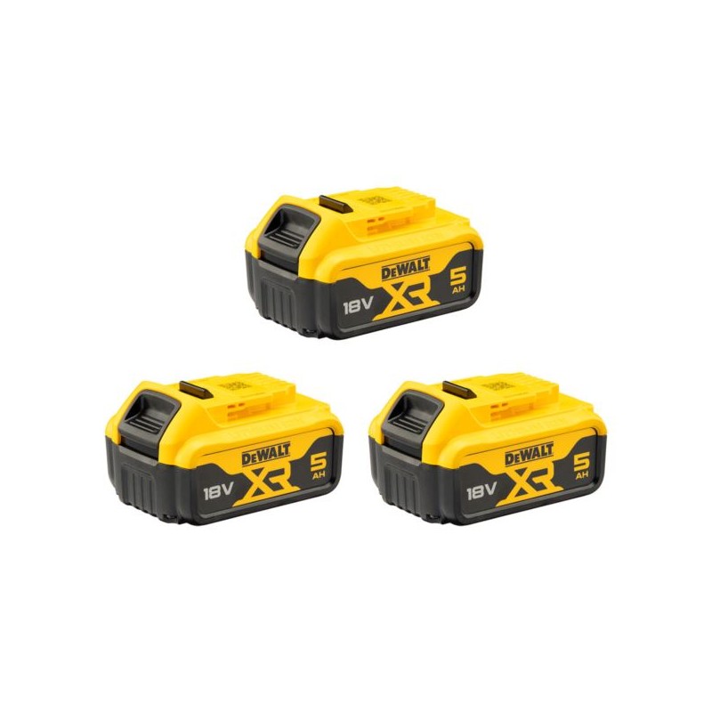 Zestaw COMBO DeWALT DCK690P3T: DCD796, DCF887, DCS565, DCH273, DCS334, DCL040 + 3x5Ah, ładowarka i 2xTSTAK VI