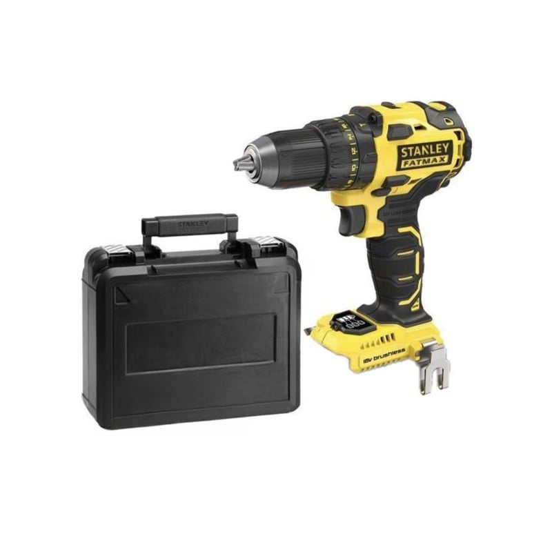 Bezszczotkowa wiertarko-wkrętarka 55Nm STANLEY FATMAX FMC607B Body, walizka