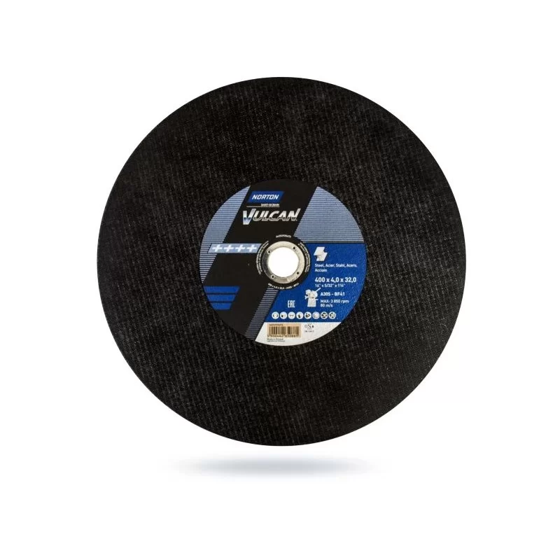 Tarcza do metalu 400x4,0 fi 32mm NORTON Vulcan