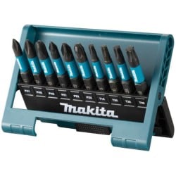 Zestaw 10 bitów IMPACT BLACK udar Makita E-12011