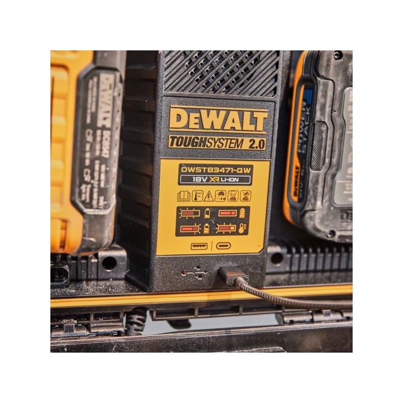Ładowarka 18V walizka ToughSystem DeWALT DWST83471